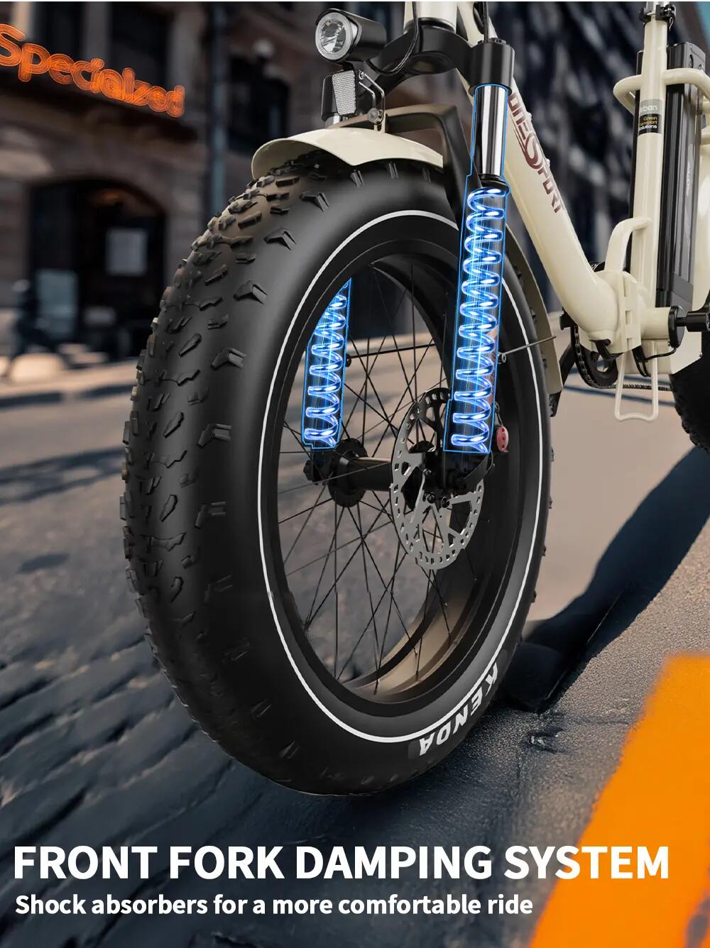 Elektrofahrrad für Erwachsene ONESPORT OT16MAX Akku 48V 18Ah 14/15