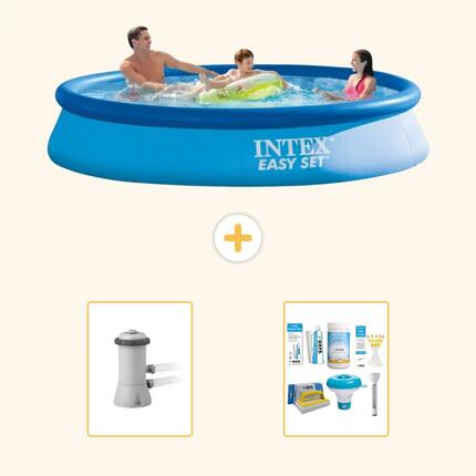 Piscine Easy Set Ronde - 366x76 cm - 3-pièces S21301