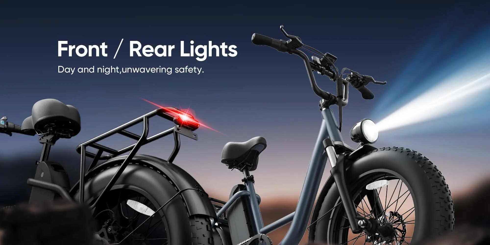Bicicleta elétrica para adultos URLIFE E20 PRO Bateria 48V 15.6AH 13/15