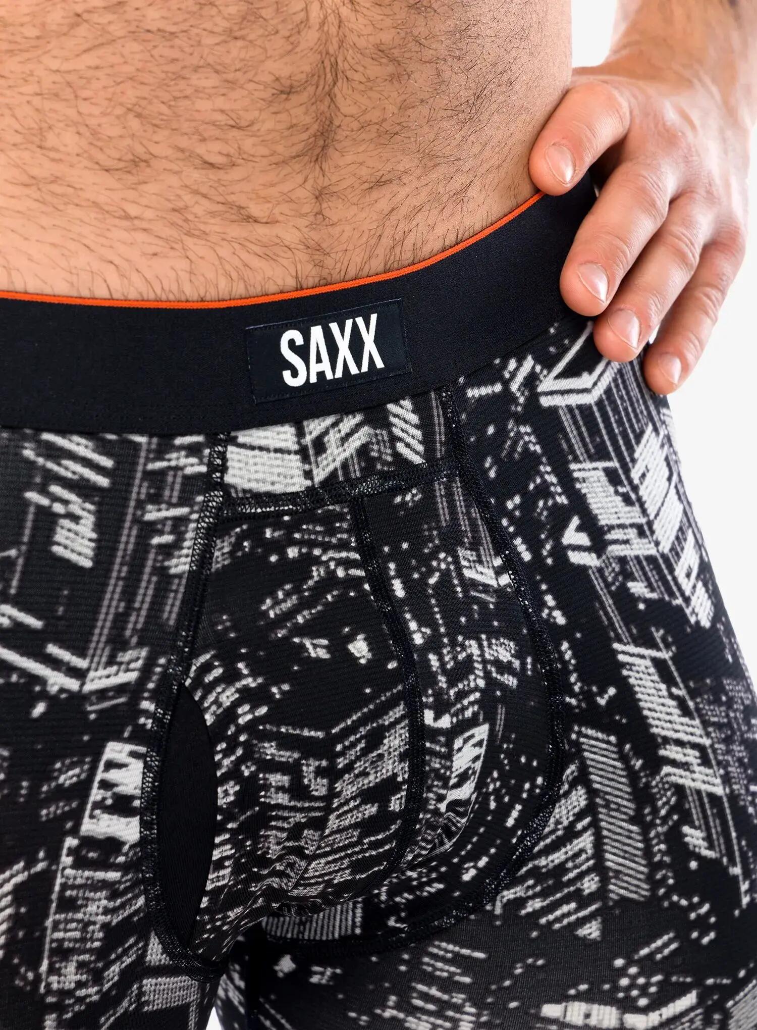 Boxer Saxx Multi-Sport Mesh Brief Fly Noir Homme 7/7
