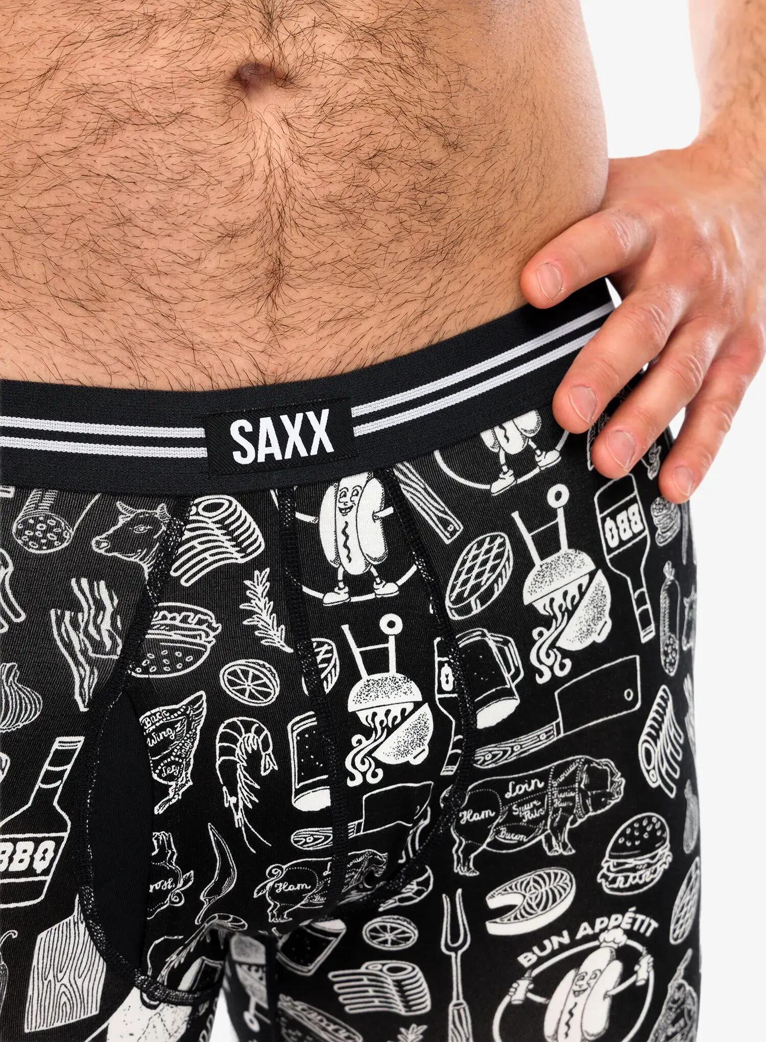 Bokserki termoaktywne Saxx Vibe Xtra Soft Comfort Boxer Brief Fly 6/6