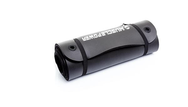 Muscle Power Gymnastiekmat Zwart 190 x 60 x 1,5 cm MP1454 2/7