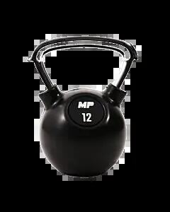 Muscle Power MP1304 Kettlebell Rubber/Chrome 12 kg 2/5
