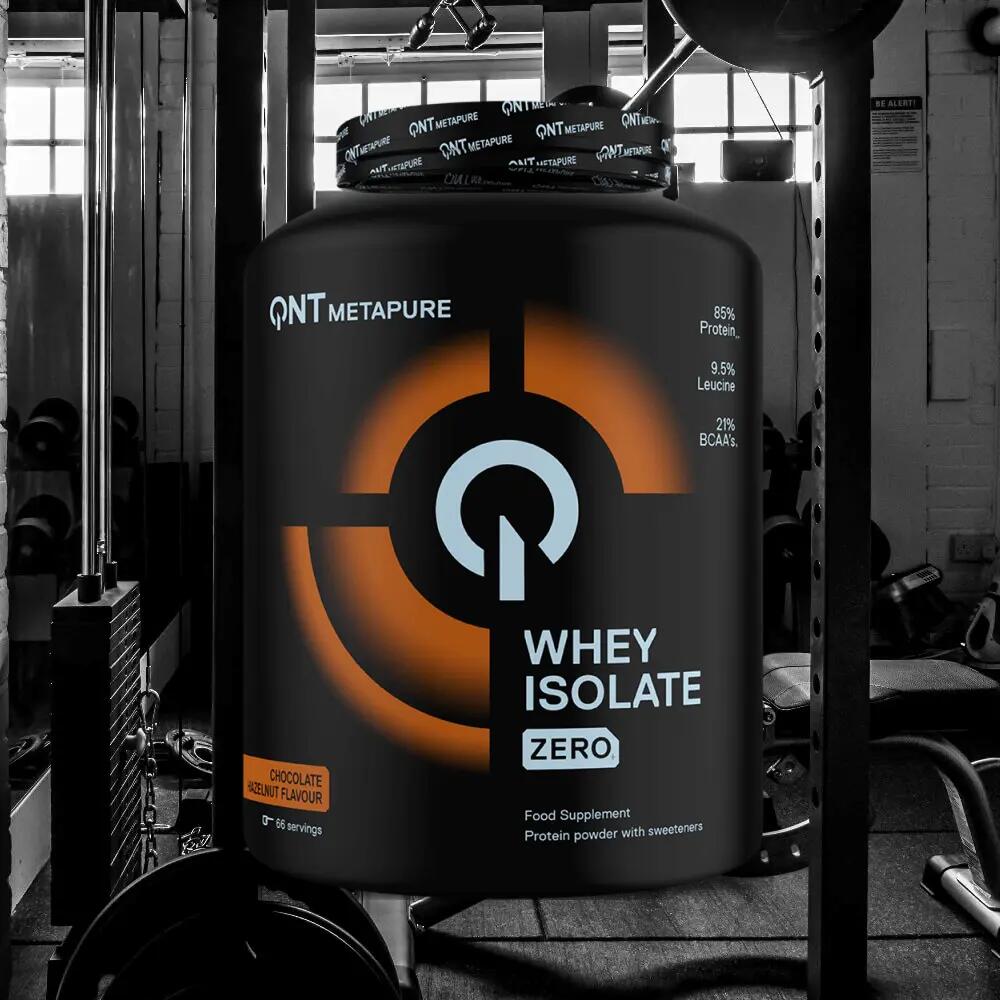 QNT Metapure Zero Carb Whey Isolate (2000g) Chocolate Hazelnut - Eiwitten 2/3