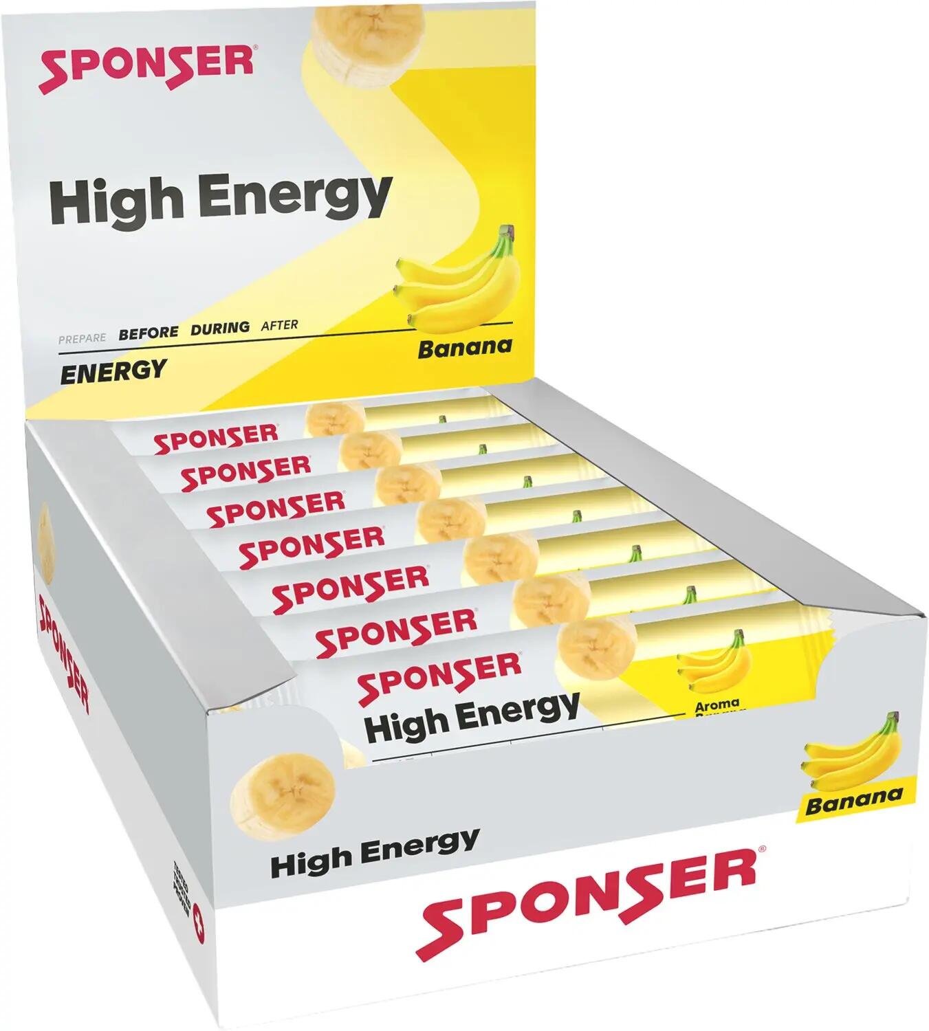 High Energy Bar, BANANE Display (30 x 45 g) 2/7