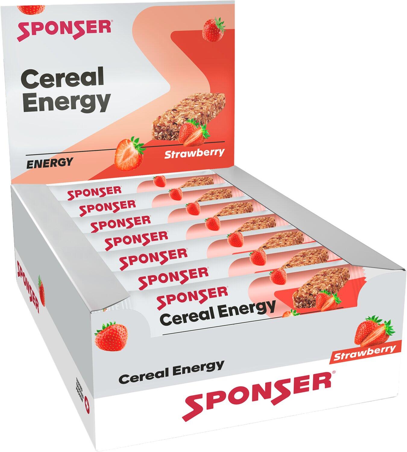 Cereal Energy Bar, STRAWBERRY Display  (20 x 40 g) 2/7