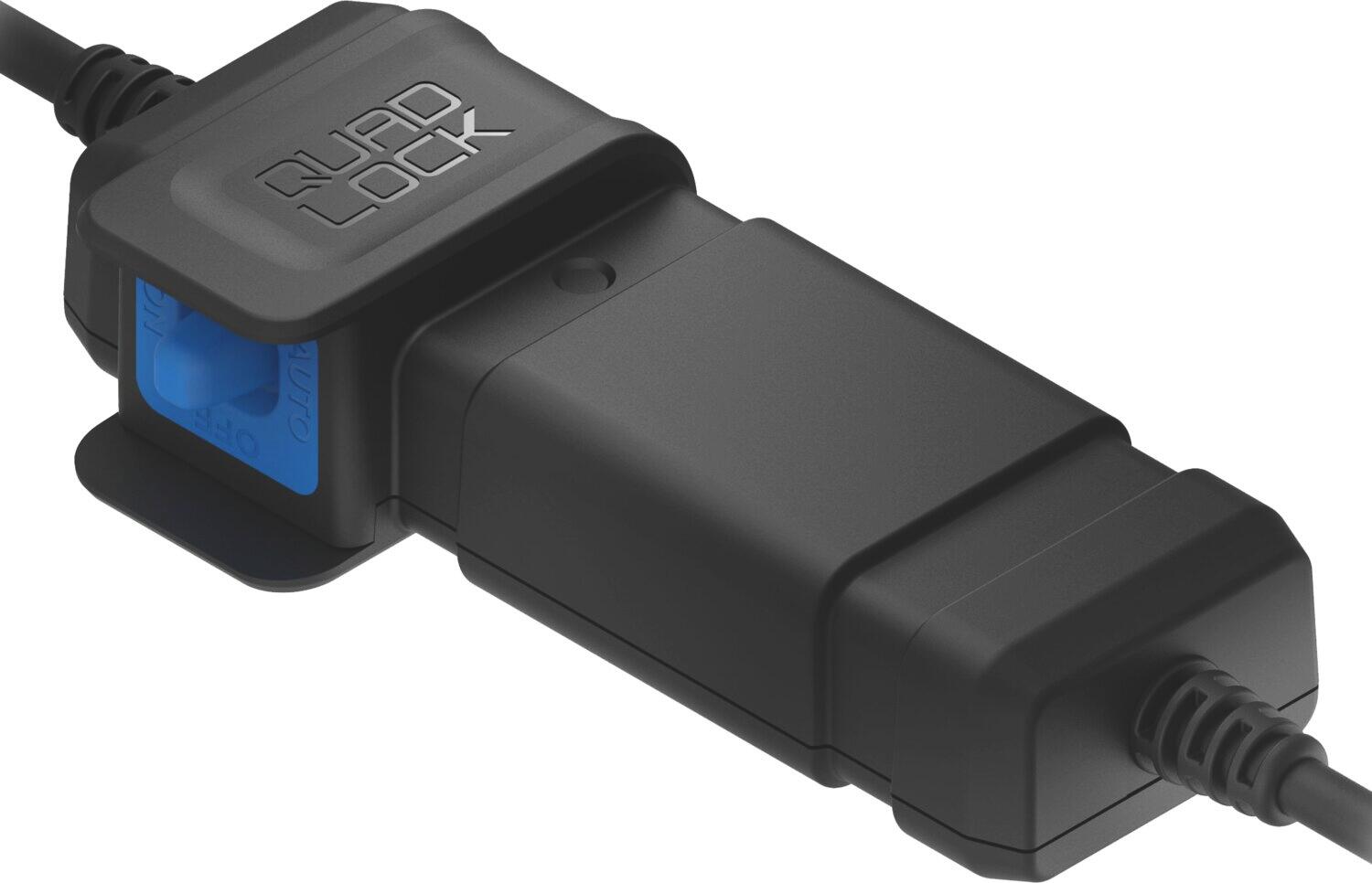 Adaptador impermeable QUAD LOCK de 12V a USB 1/5