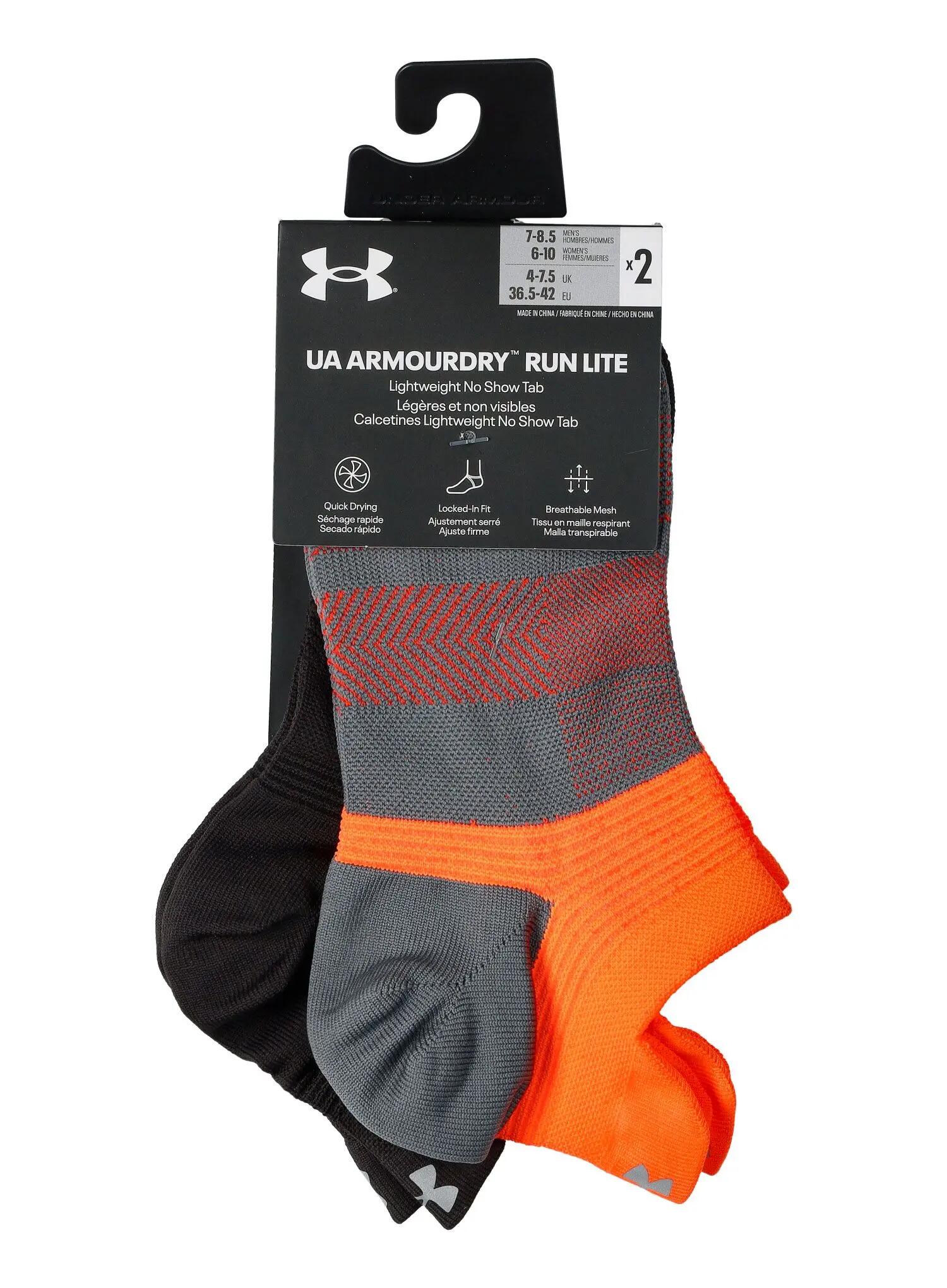 Skarpety biegowe Under Armour ArmourDry Run Lite 2 Pack 6/7