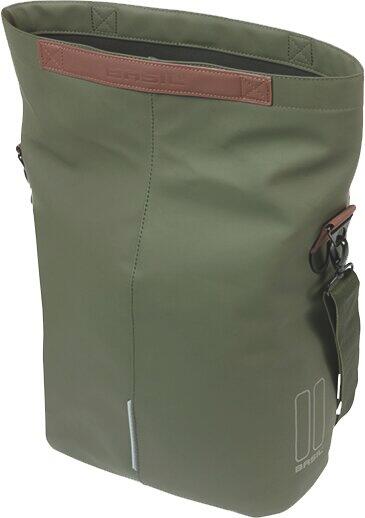 Basil City Shopper fietstas MIK 14–16 L - groen 3/5