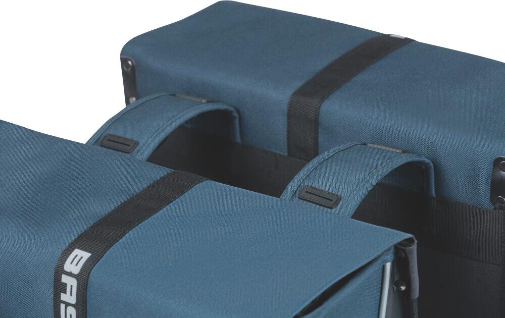 Basil Doppeltasche Forte Double Bag, 35 liter, blauw/zwart, waterafstotend,... 3/6