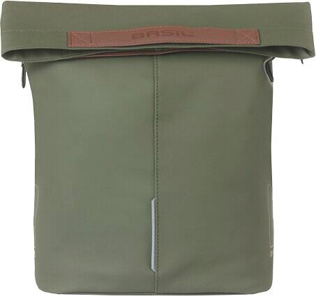 Basil City Shopper fietstas MIK 14–16 L - groen 2/5