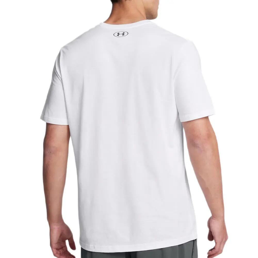 T-shirt Uomo Under Armour Boxed Updated Bianco 2/5