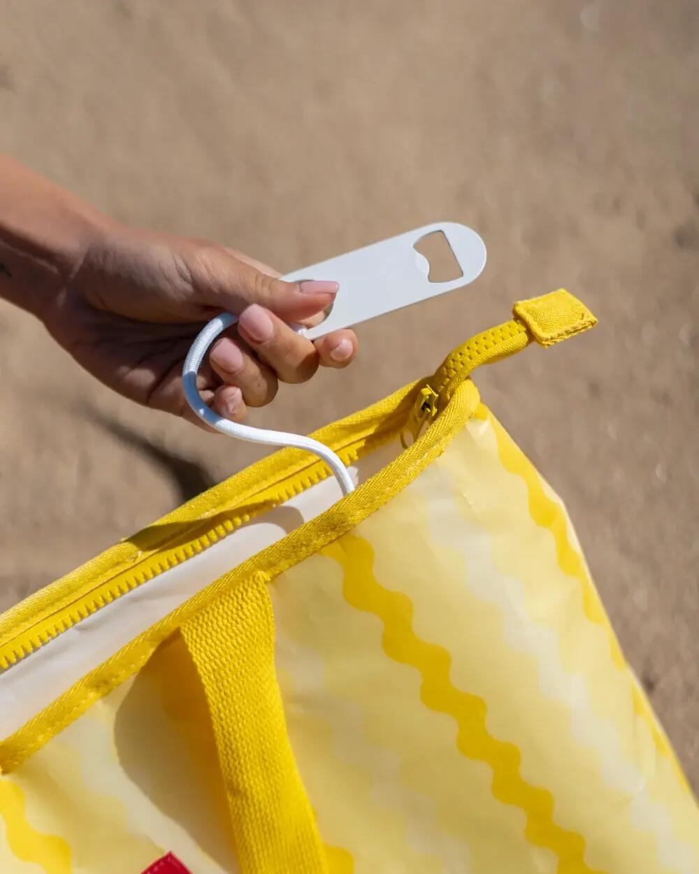 Flamingueo bolsa nevera térmica 28l con abridor amarillo 6/7