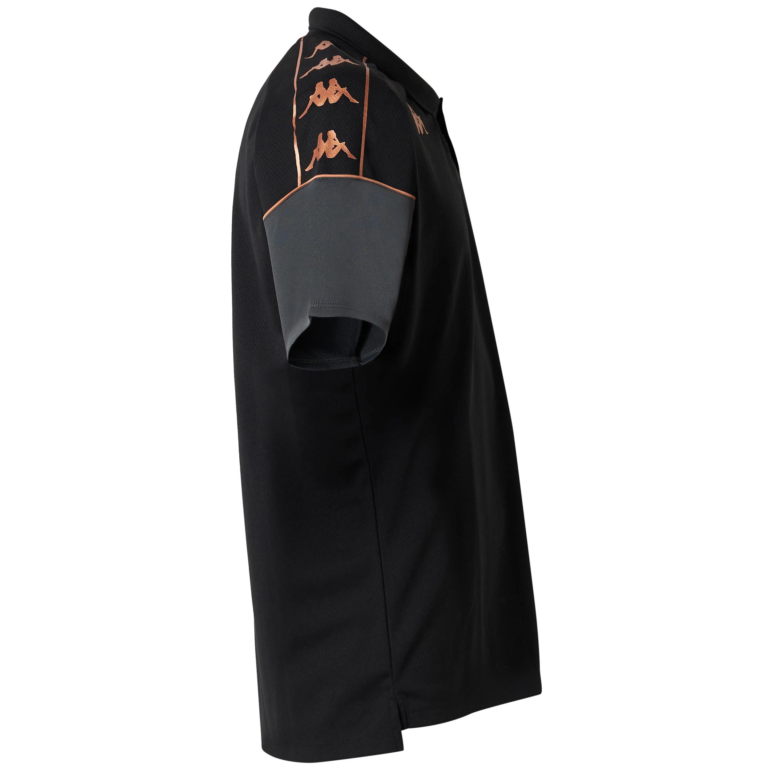 Polo de football homme Miolo noir 2/4