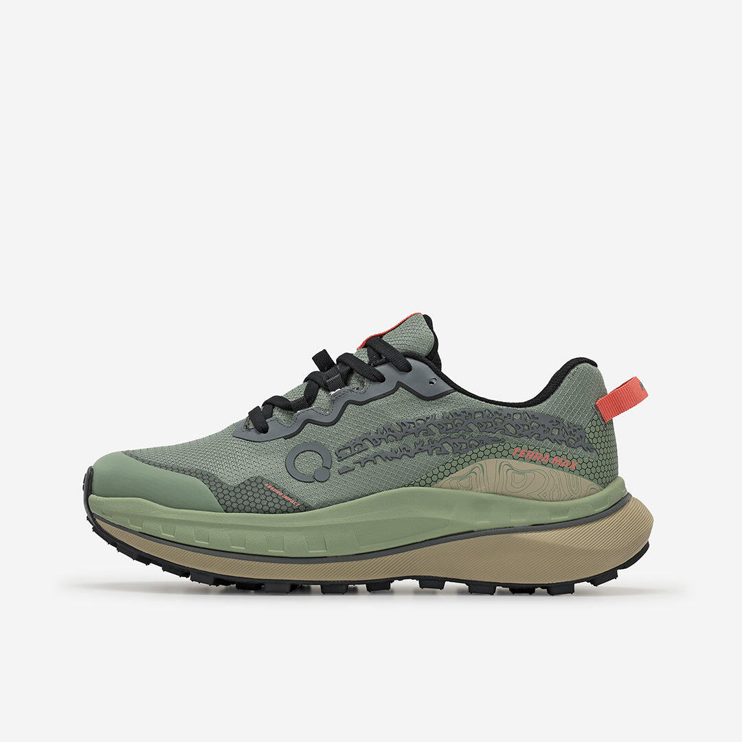 Impermeável Terra Max AT190 Calçado de homem Cáqui corrida Homem Verde ATOM 4/7