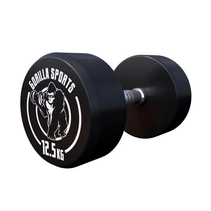 Gantere rotunde fixe 25 kg - 2 x 12,5 kg
