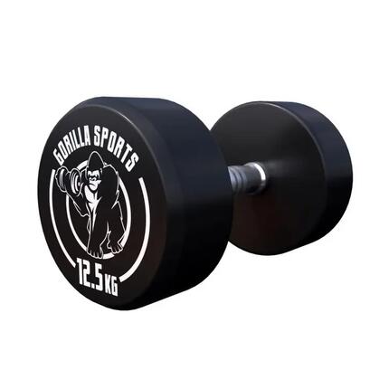 Zestaw hantli 2x 12,5 kg żeliwnych stałych Gorilla Sportsa