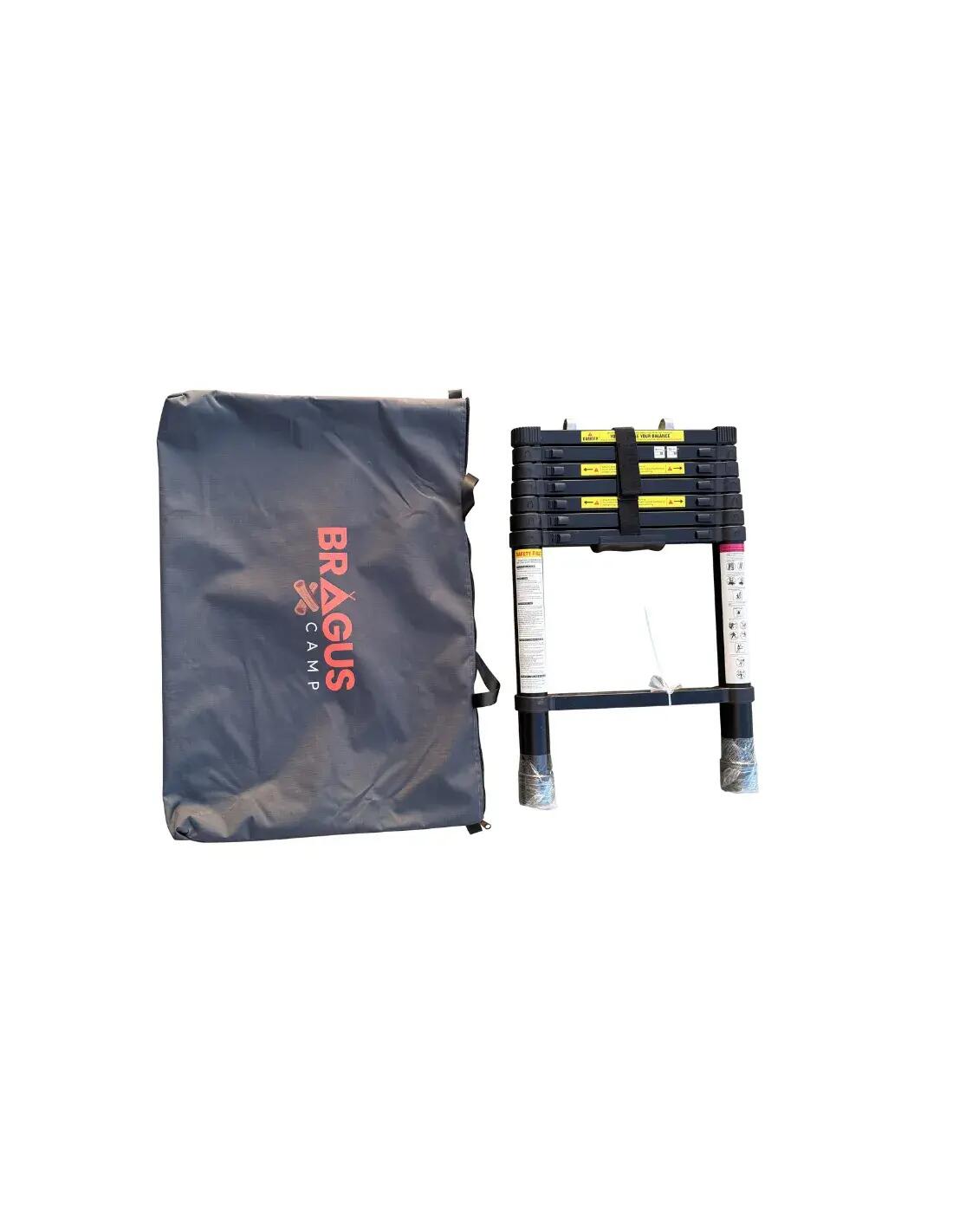 BRAGUSCAMP Tienda de Techo EVEREST 135cm Aluminio 6/8