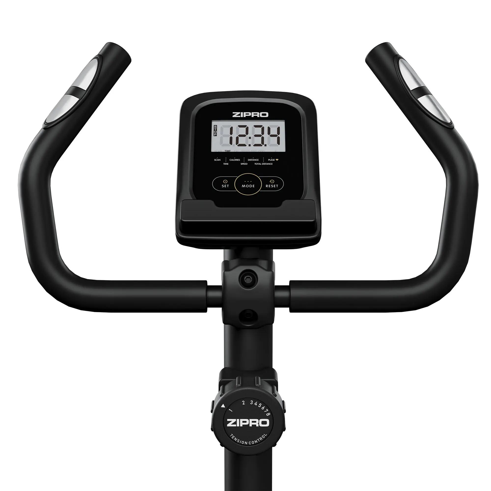 Vélo d'appartement magnétique Zipro One S  pour fitness et cardio 9/15