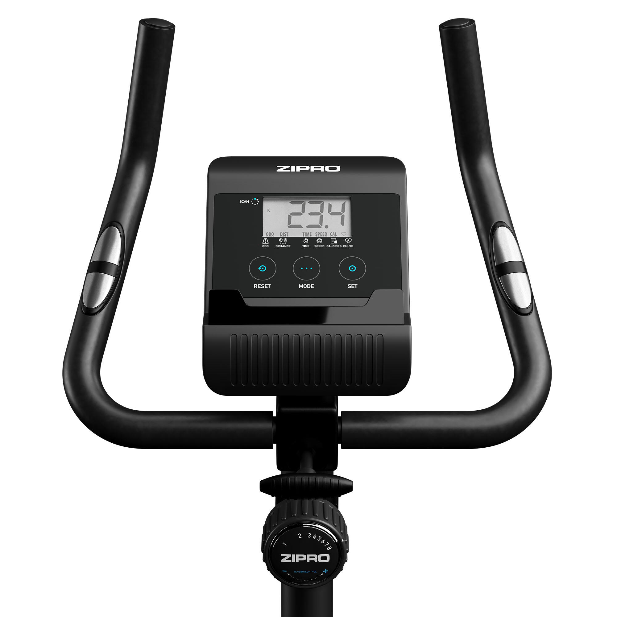 Vélo d'appartement magnétique Zipro Boost pour fitness et cardio 10/16