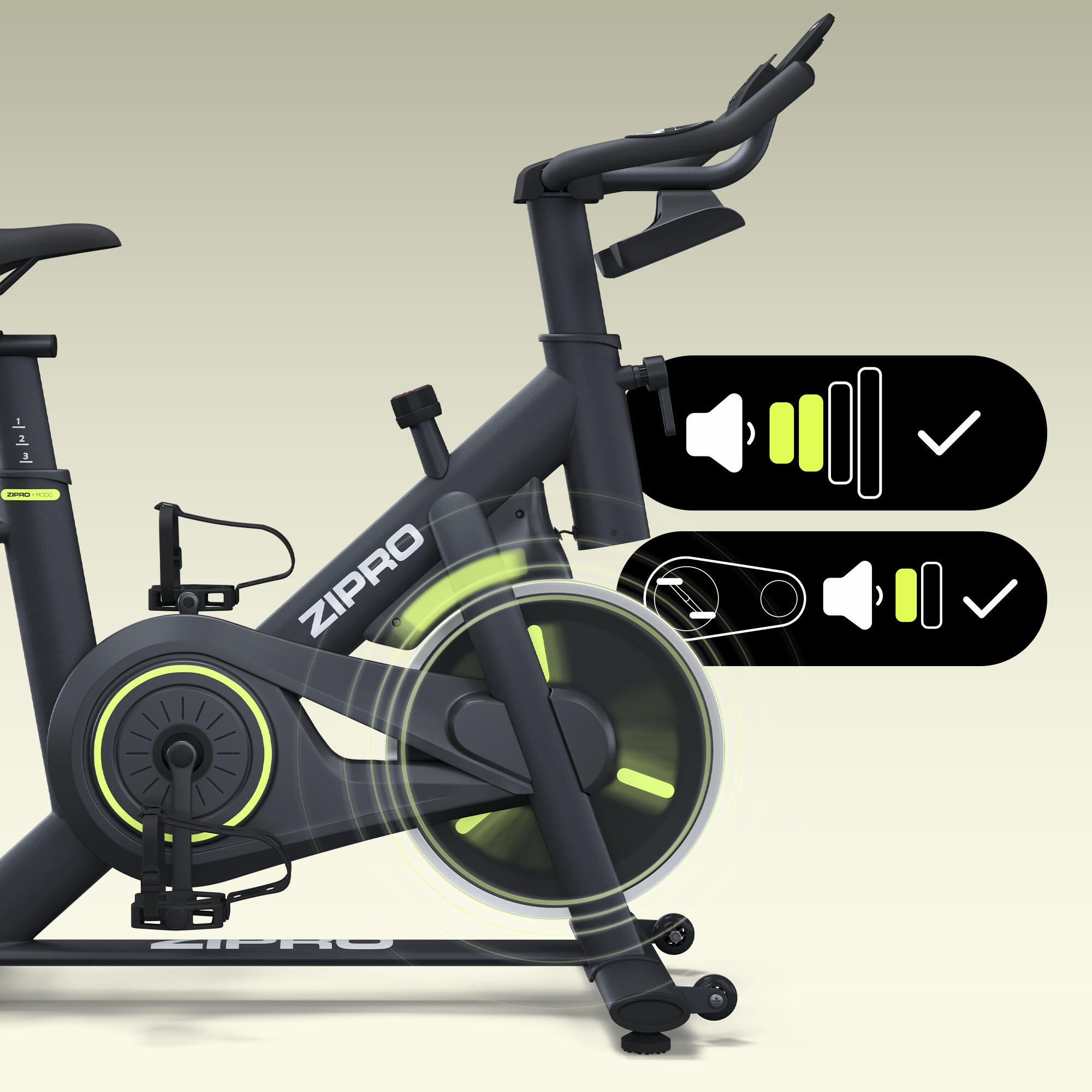 Bicicleta Ciclo Indoor Zipro Modo Bluetooth FitShow 10/15