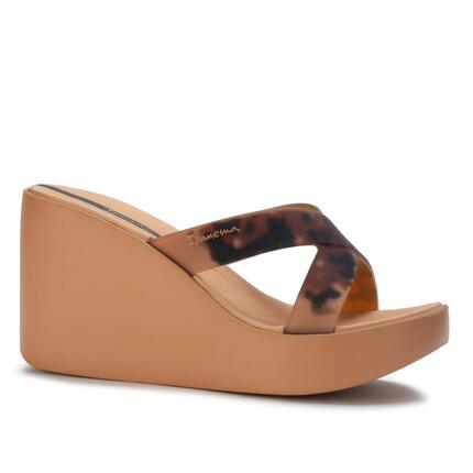 Klapki damskie na platformie Ipanema 83520 HIGH FASHION SLIDE FEM