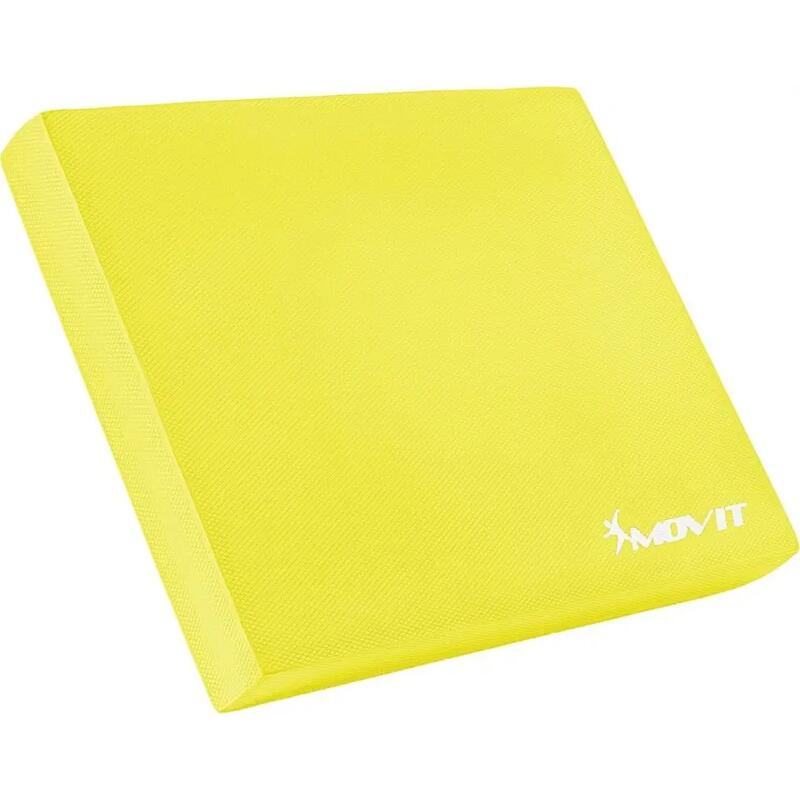 Caramida suport umeri yoga echilibru, MOVIT® si bandă de gimnastică, galben