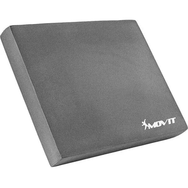 Caramida suport umeri yoga echilibru, MOVIT® si bandă de gimnastică, gri