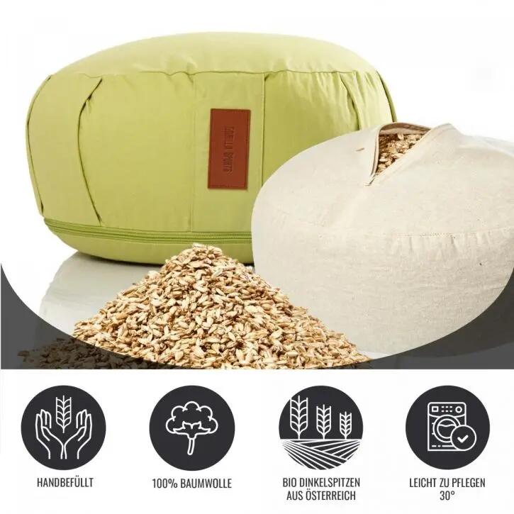 COUSSIN DE MÉDITATION | ZAFU | ACCESSOIRES DE YOGA 6/7