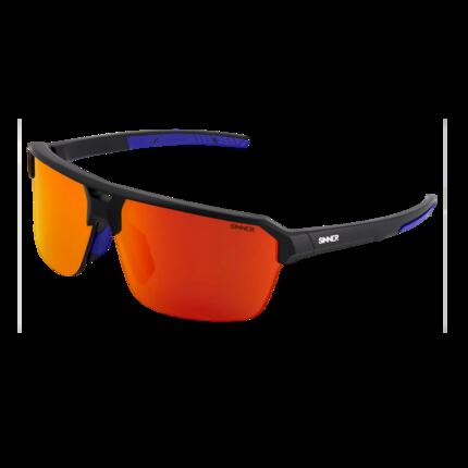 Lunettes de soleil homme Noir/ Bleu