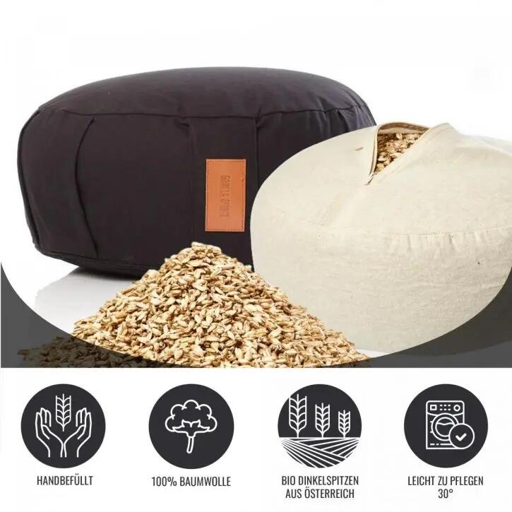 COUSSIN DE MÉDITATION | ZAFU | ACCESSOIRES DE YOGA 3/7