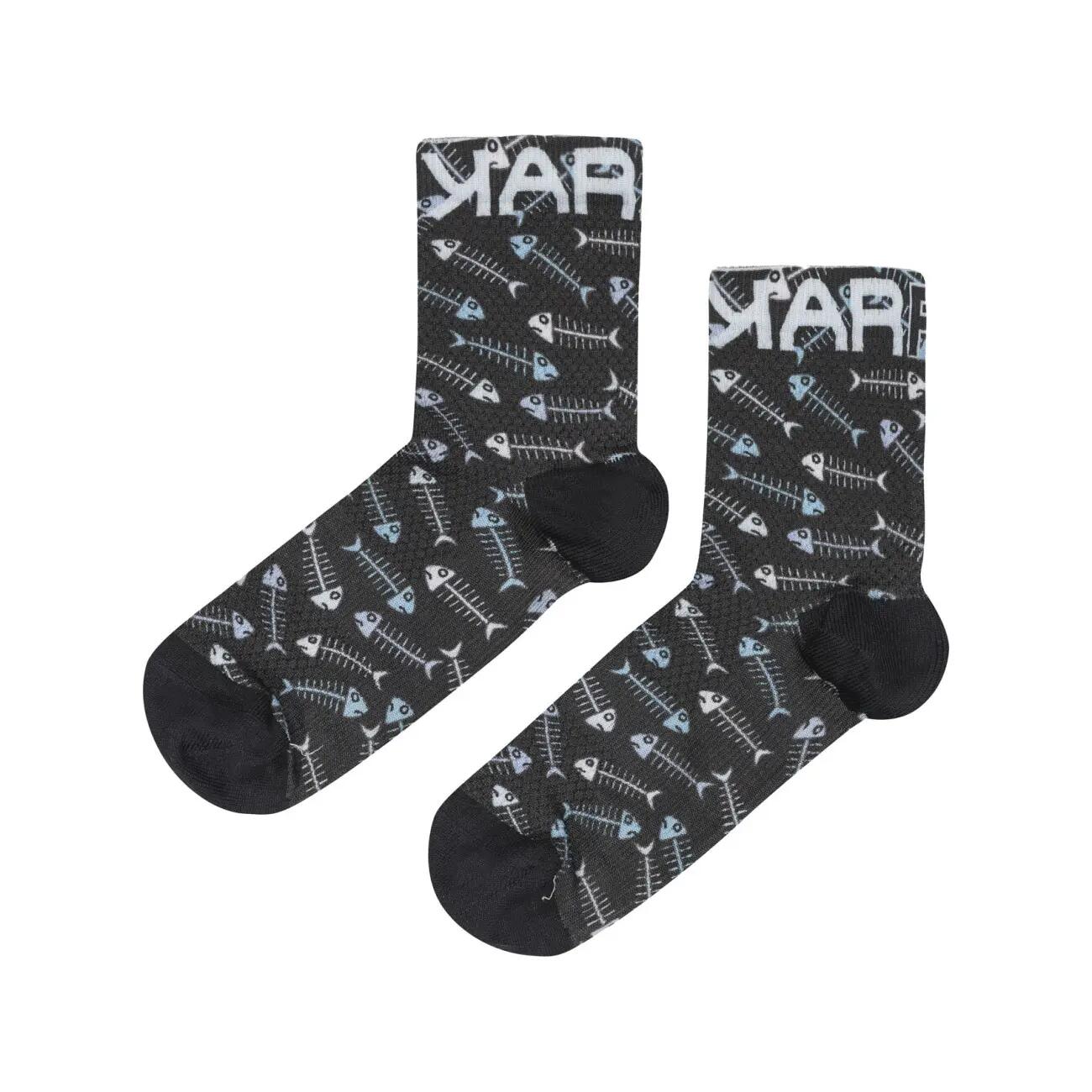 Skarpety damskie Karpos Green Fire Socks 1/4