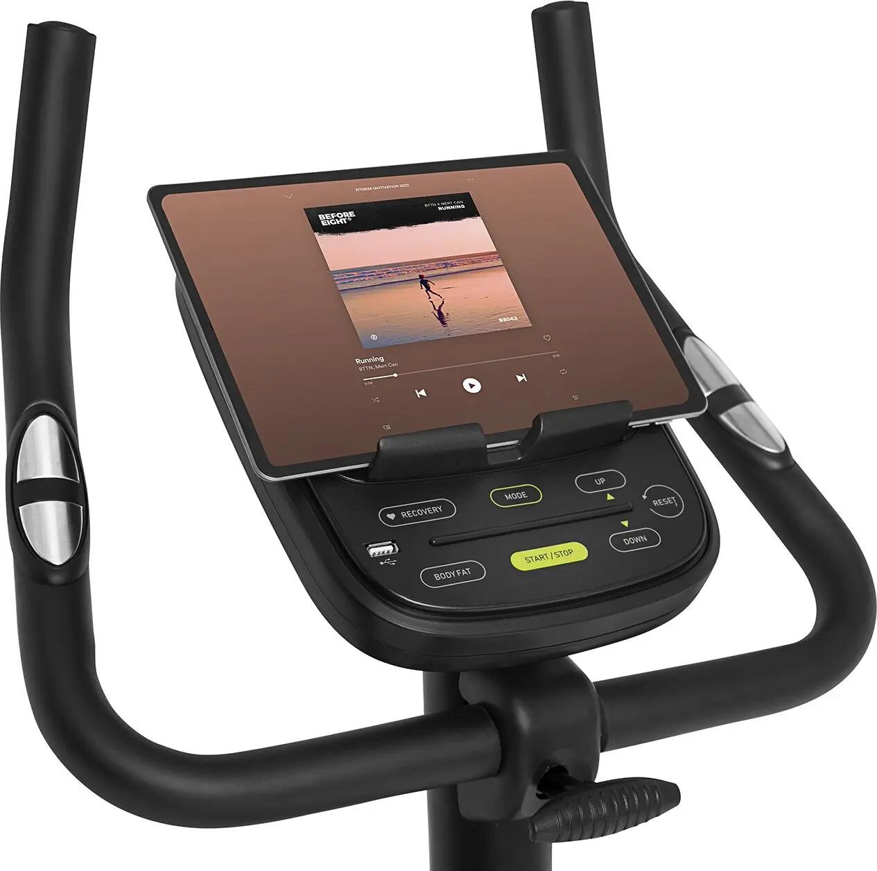 Bicicleta estática electromagnética Zipro Flame con iConsole+ Kinomap cardio 13/16
