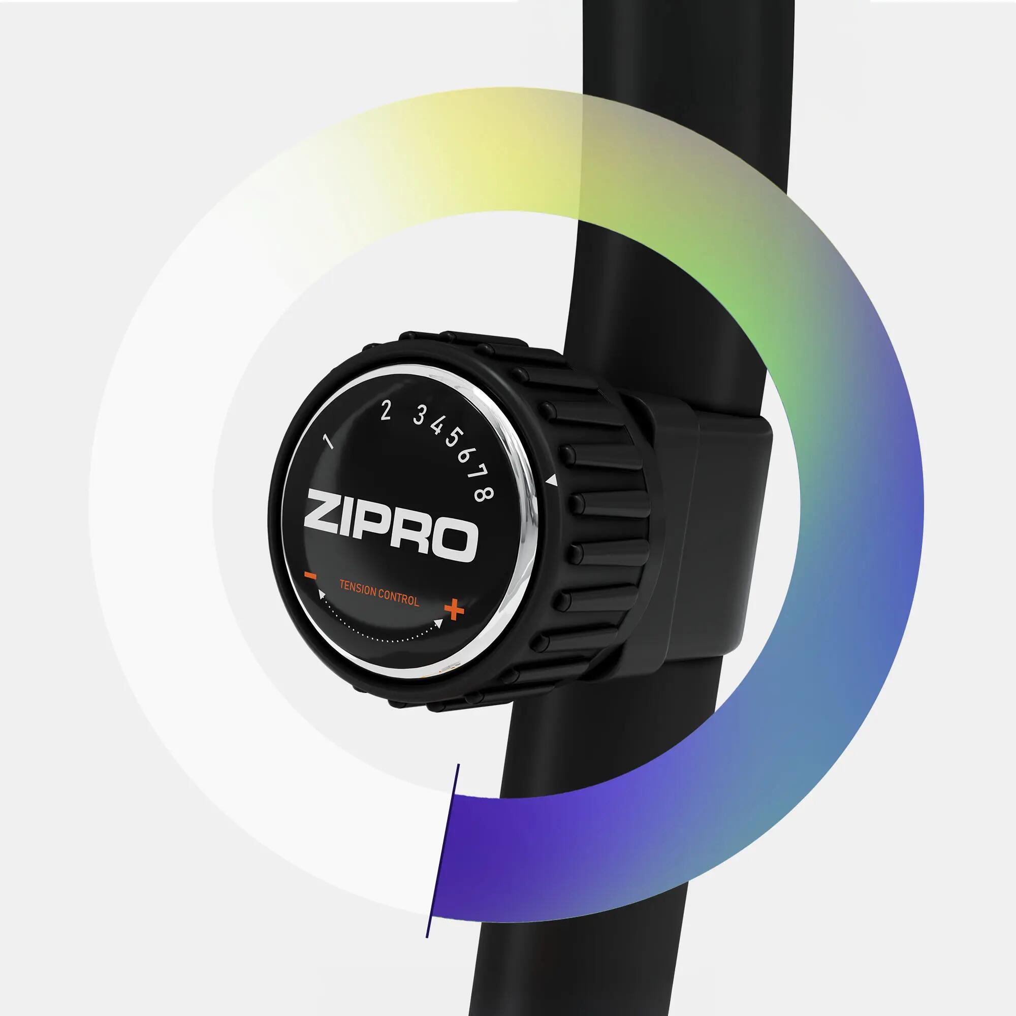 Bicicleta estática magnética Zipro Beat volante inercia 6 kg para fitness 10/16