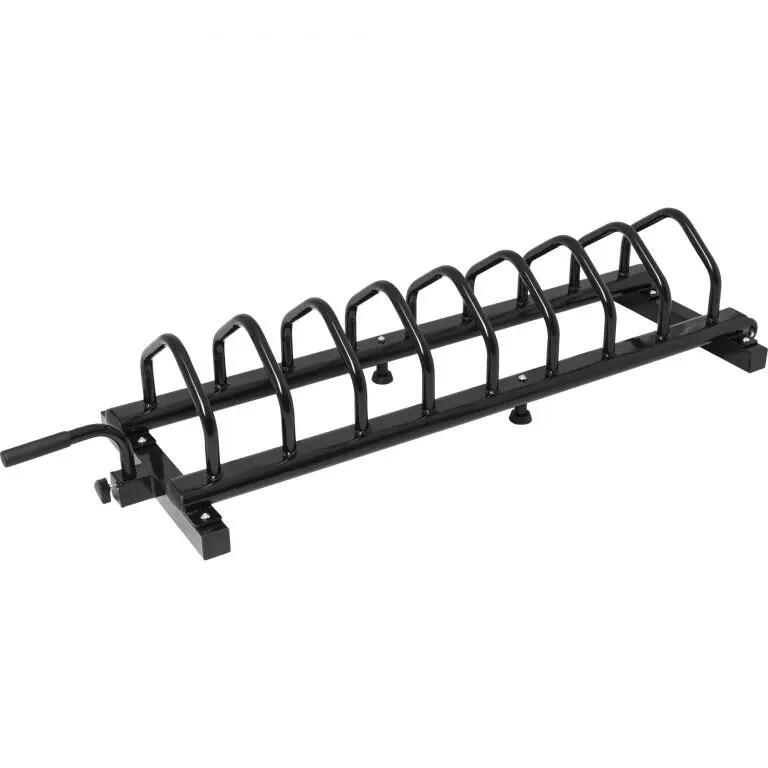 RACK DE RANGEMENT MOBILE POUR POIDS DISQUES | MUSCULATION 4/7