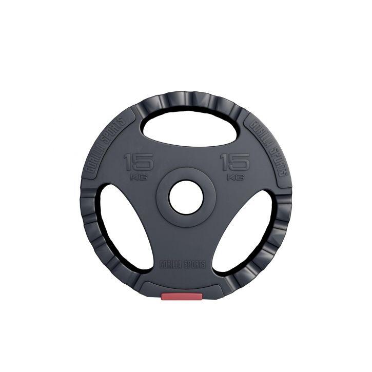 Disc Olimpic cu Grip umplut cu ciment  Ø 50/51mm de la 1,25 kg la 15 kg