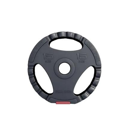 Gewichtsschijf - Olympisch - Halterschijf - 15 kg - Kunststof Gripper - 50 mm
