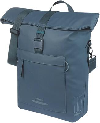 Fiets-schoudertas brooklyn mik hooks, blauw