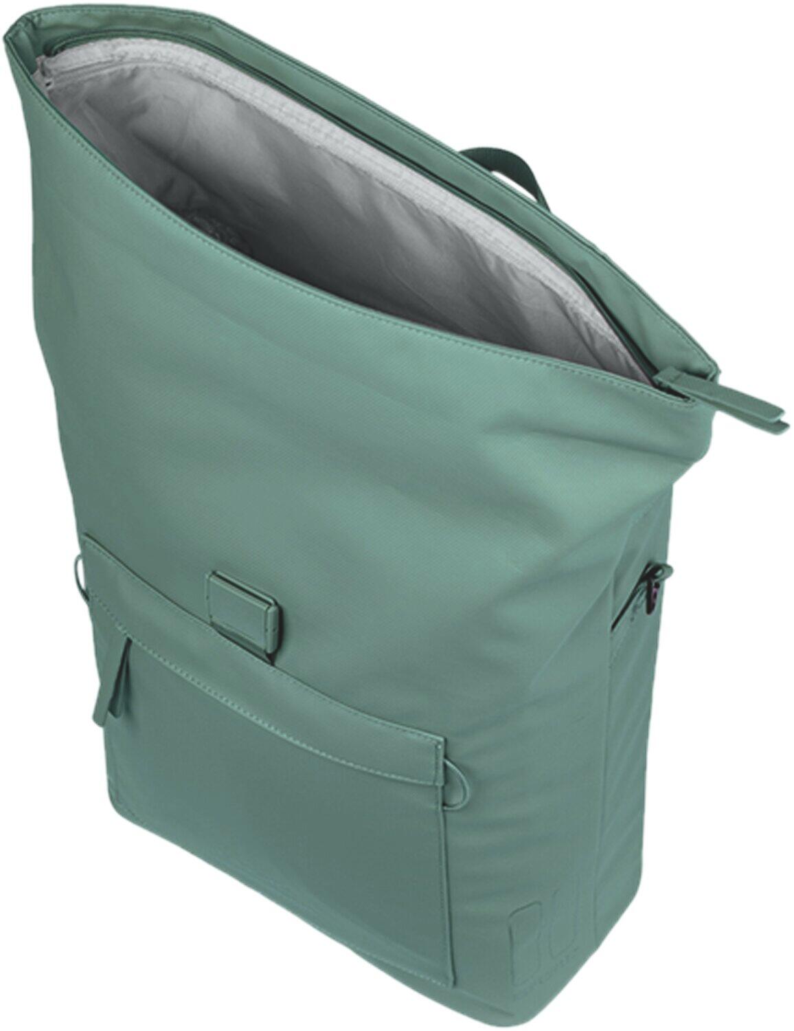 Basil Brooklyn Umhängetasche MIK Hooks, 17L, silver-green 5/6
