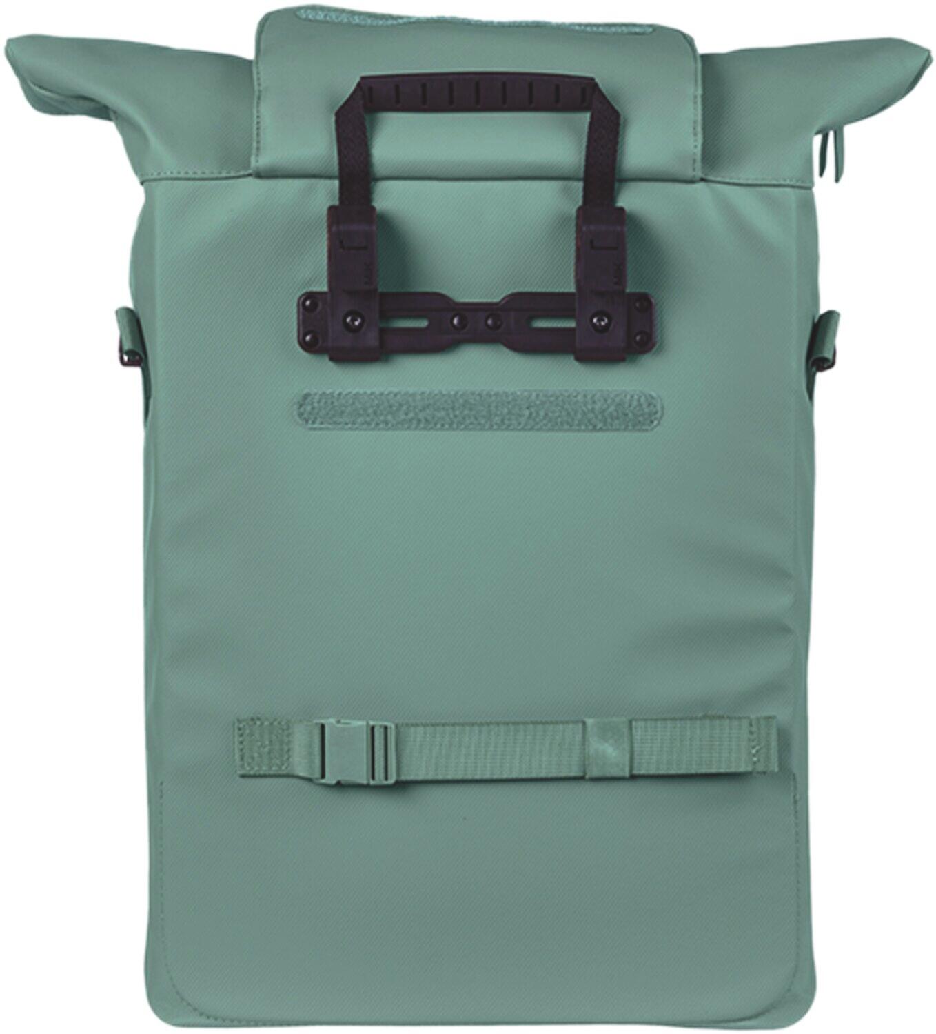 Basil Brooklyn Umhängetasche MIK Hooks, 17L, silver-green 4/6