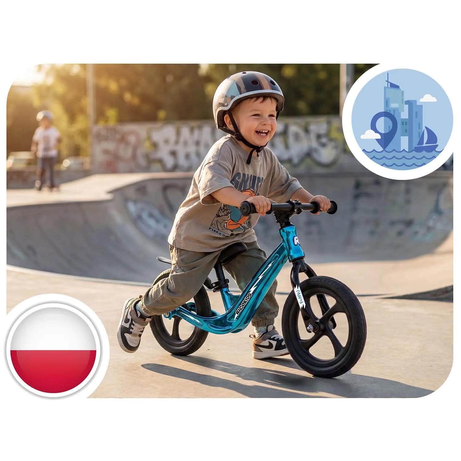 Rowerek biegowy dla dzieci magnesium Ricokids Funnu 4/7