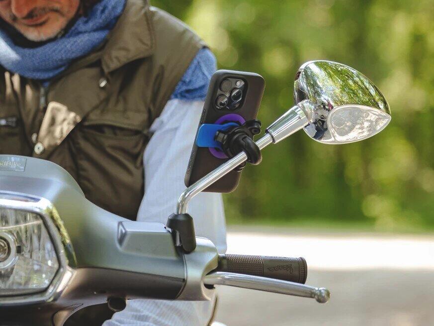 Suporte de Espelho Quad Lock para motocicleta/scooter 4/5