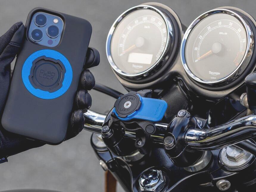 Motorcycle Handlebar Mount (V2) 4/5