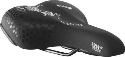 Zadel sr classic freeway fit dames zwart - comfortabel en stijlvol