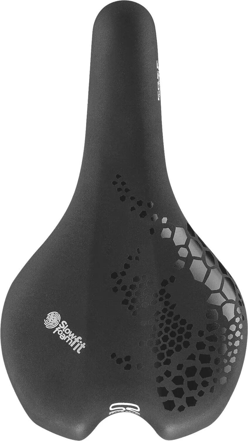 Sedlo na kolo Unisex Fit Foam Athletic, černé 4/7