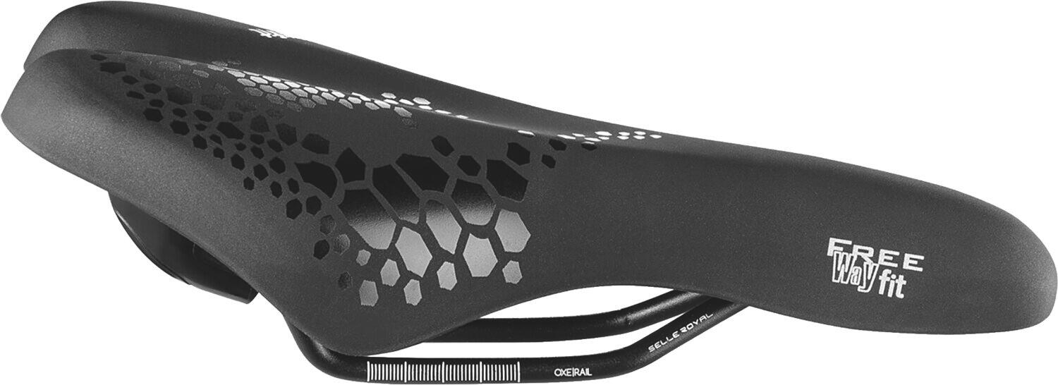 Sedlo na kolo Unisex Fit Foam Athletic, černé 2/7