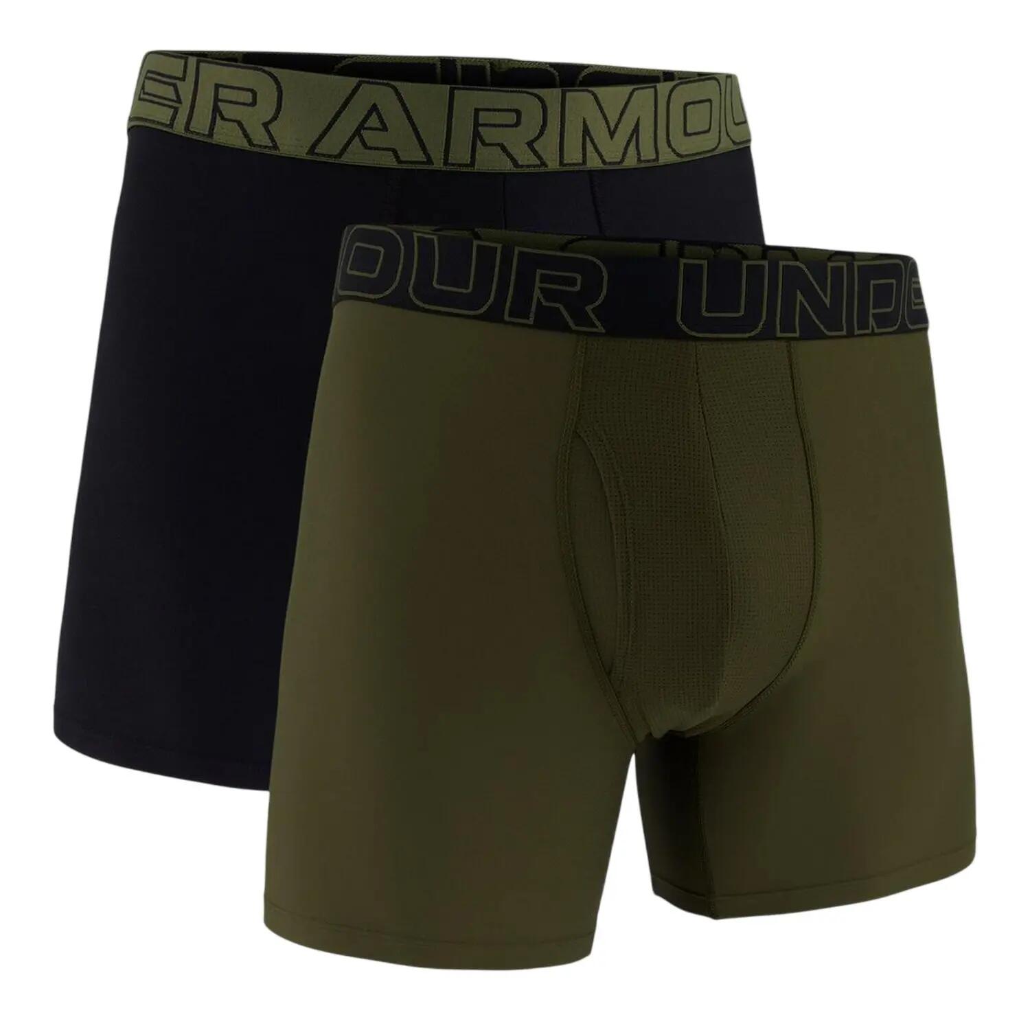 Under Armour Mens Tech Boxer Briefs (Pack of 2)