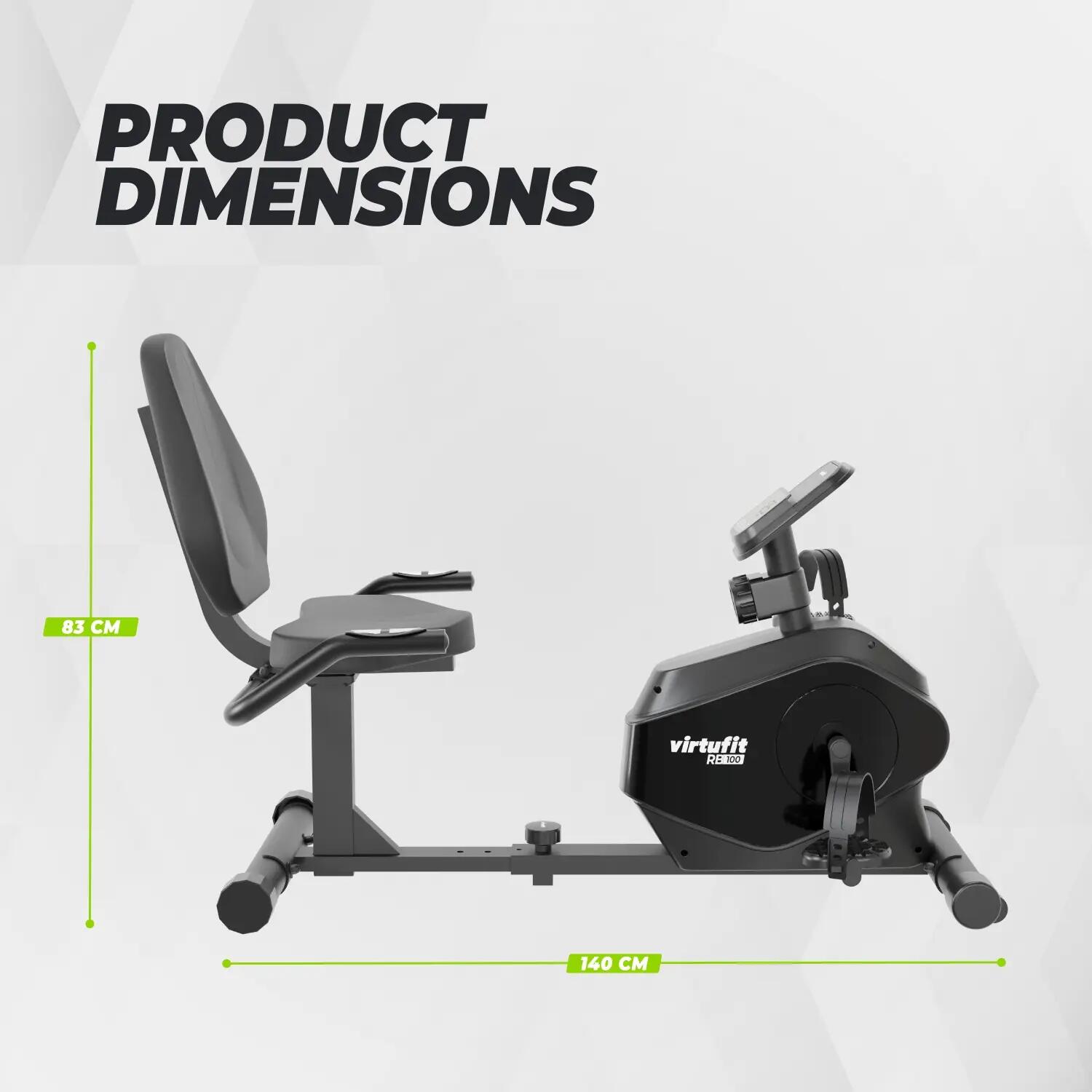 Recumbent Bike Ligfiets - RB100 7/8