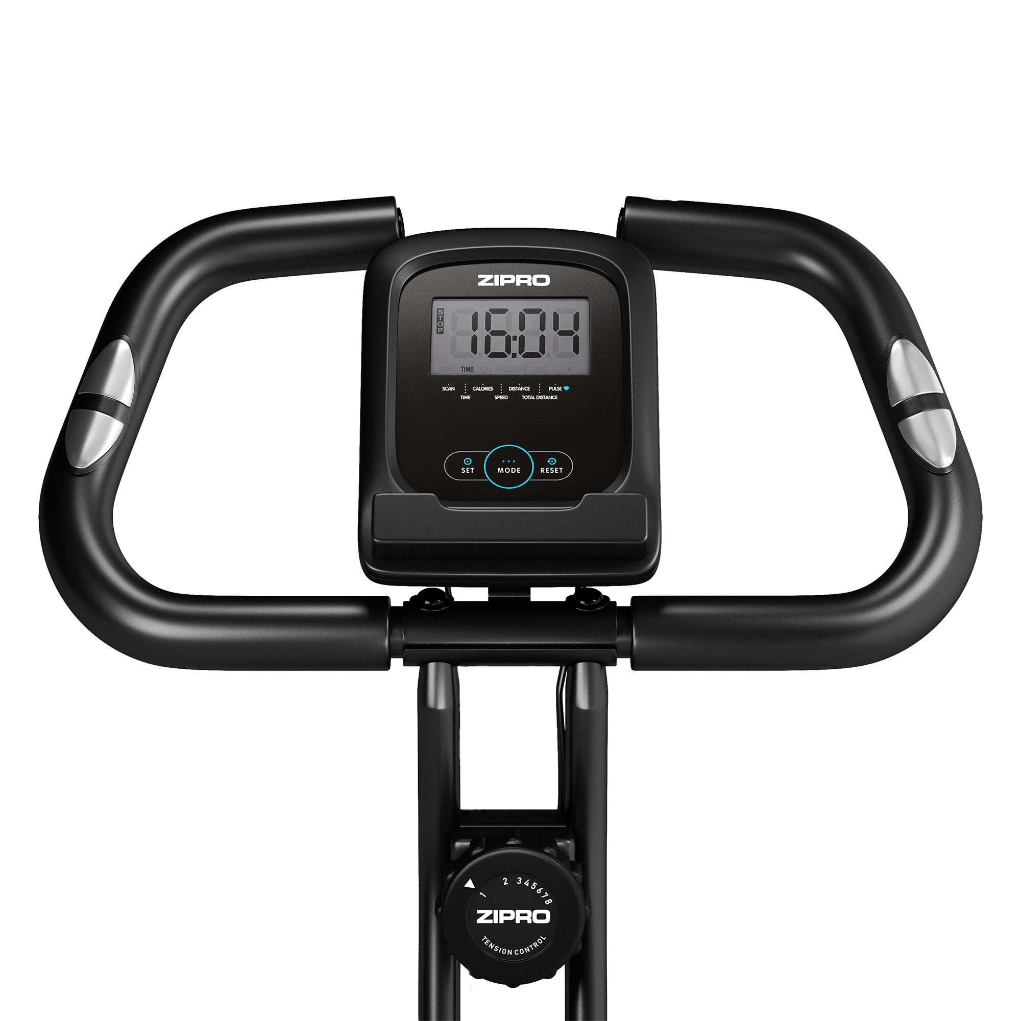 Vélo d'appartement pliable Zipro Future X magnétique pour fitness et cardio 13/16