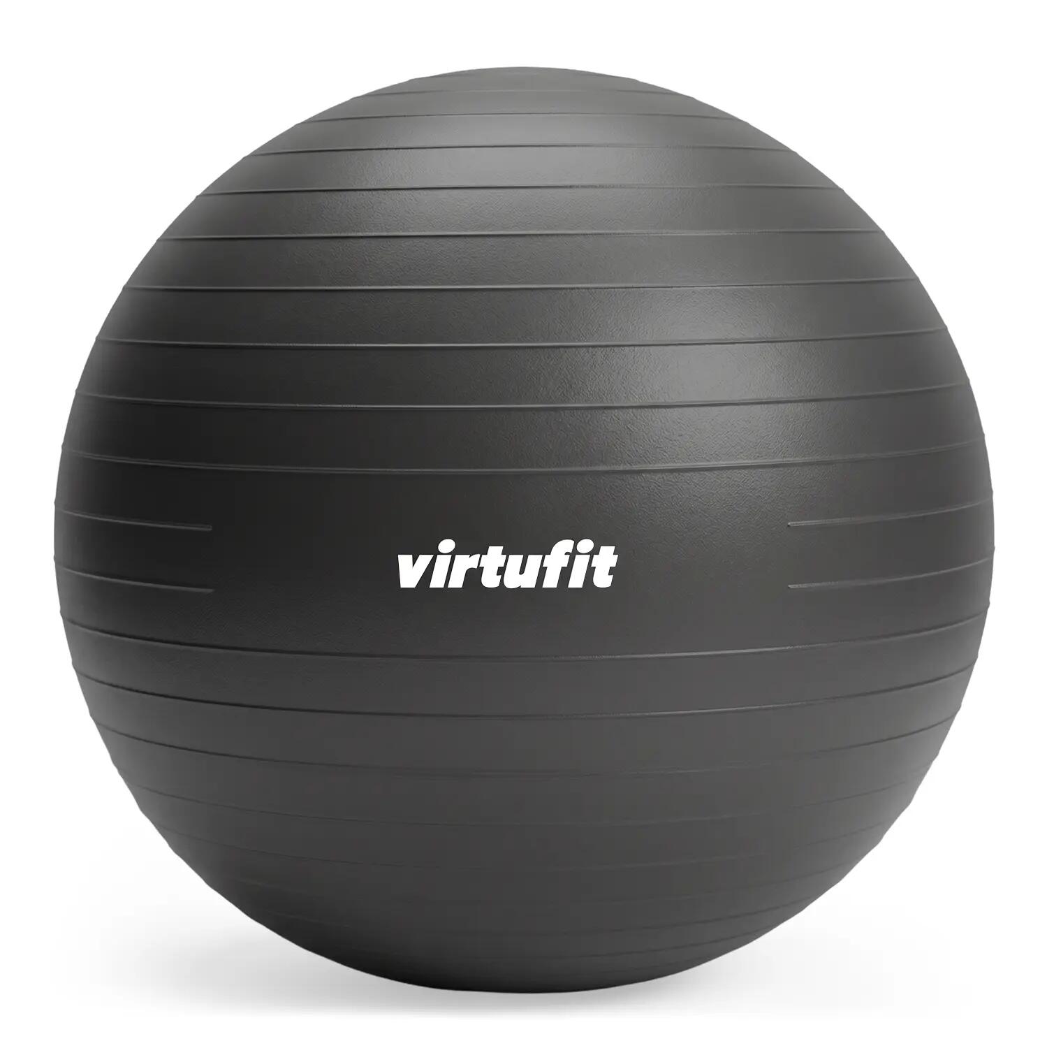 Anti-Burst Fitnessbal Pro - Gymbal Swiss Ball met Pomp - 55 cm 4/6